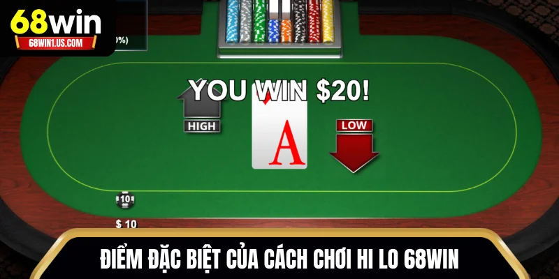 Điểm đặc biệt của cách chơi Hi Lo 68WIN