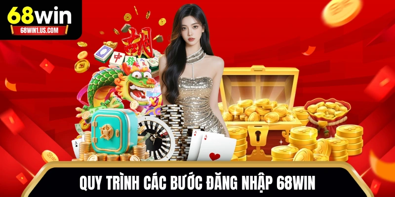 Quy trình các bước đăng nhập 68WIN